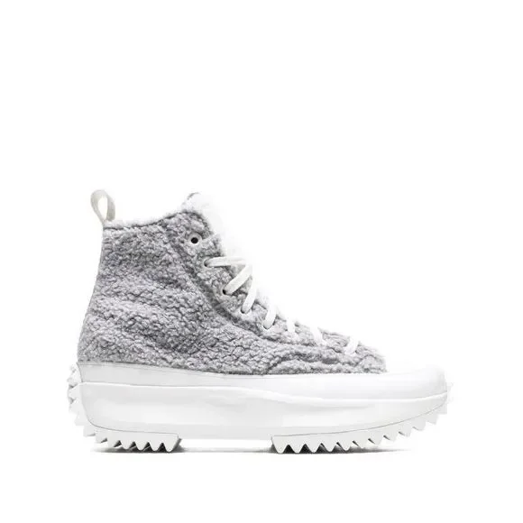 NEW Converse Run Star Hike High Sherpa - Vapor Mauve Size 11 Converse Run Star Hike Platform Trainers Sherpa Vapor Mauve  main image 3